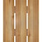 Ekena Millwork Spaced Board-n-Batten Shutters, Rough Sawn Western Red Cedar, 17 1/8W x 20H, PR RBS06S17X020RWR - alternate 2